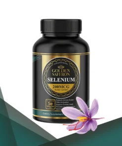 Golden Saffron Selenium mit 88,5 mg Safranextrakt