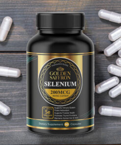 Golden Saffron Selenium mit 88,5 mg Safranextrakt